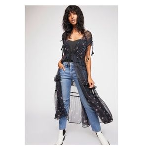 NFC x Free People Juliet Color Block Kimono